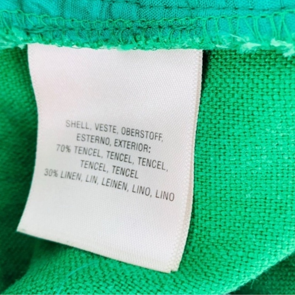 🍀Anthropologie Elevenses The Brighton Linen pants - Picture 4 of 6
